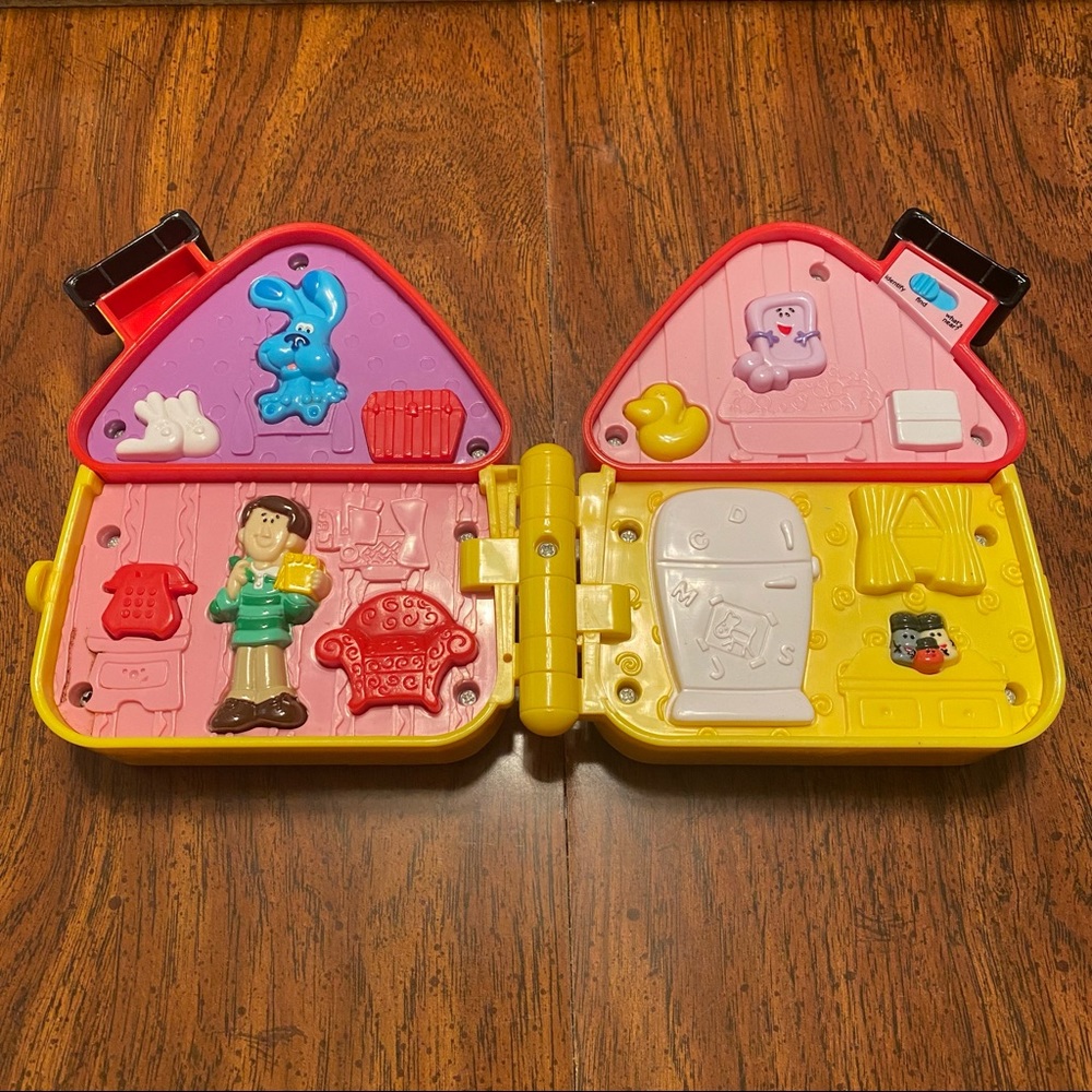 Blues Clues Talking Let's Find Playhouse Steve House Mattel 2001 - Picture 8 of 8